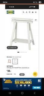 2 schragen Ikea plus blad 150x75cm, 1 pin schraag ontbreekt, Ophalen, Rechthoekig, 75 cm of meer, 60 cm of meer