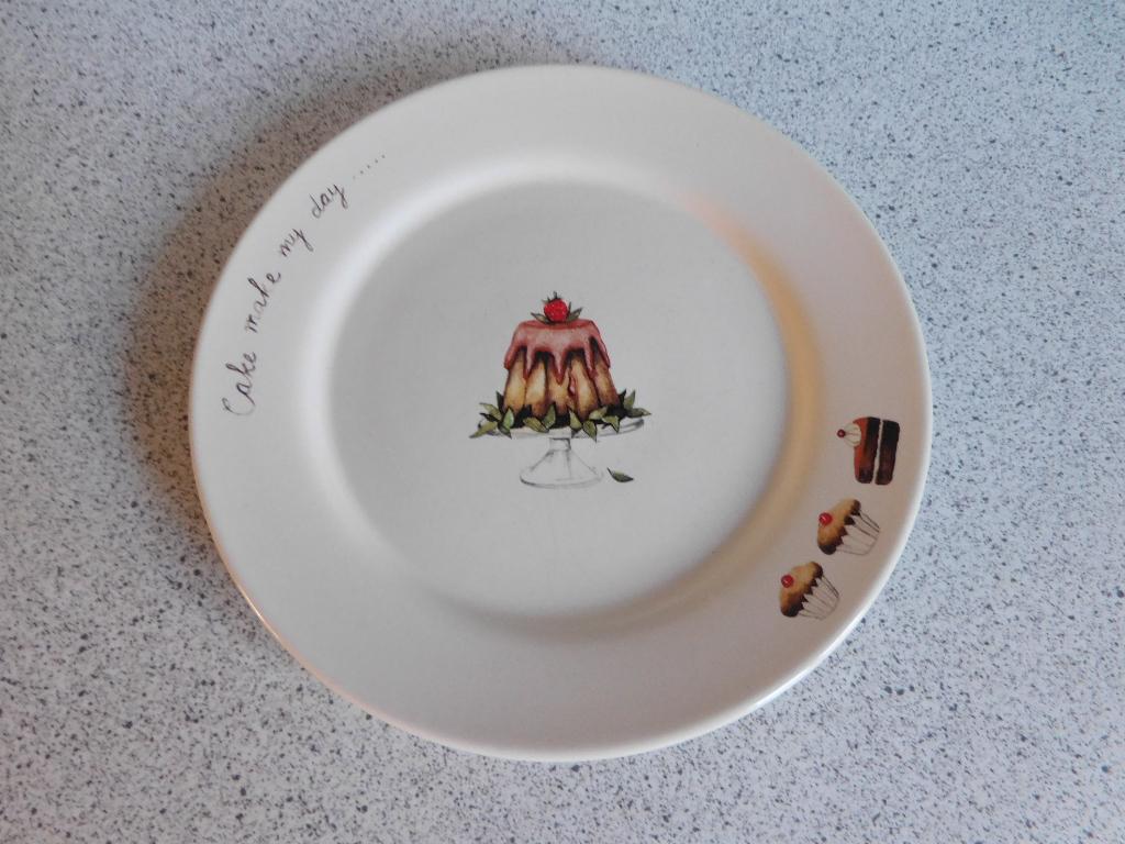 Bord 17 cm. Cake my Day JET by ter Steege, Ophalen of Verzenden, Zo goed als nieuw, Bord(en), Overige stijlen