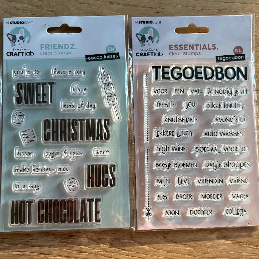 Stempels Studiolight Craftlab, Ophalen of Verzenden, Zo goed als nieuw, Clearstamp