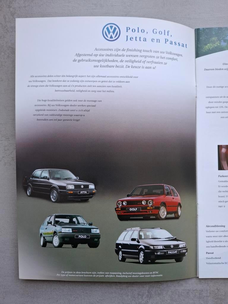 Volkswagen Accessoires voor Polo, Golf, Jetta, Passat - '99, Ophalen of Verzenden, Zo goed als nieuw, Volkswagen