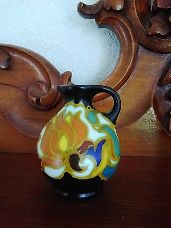 Plateel vaasjes, Gouda en Arnhem., Ophalen of Verzenden