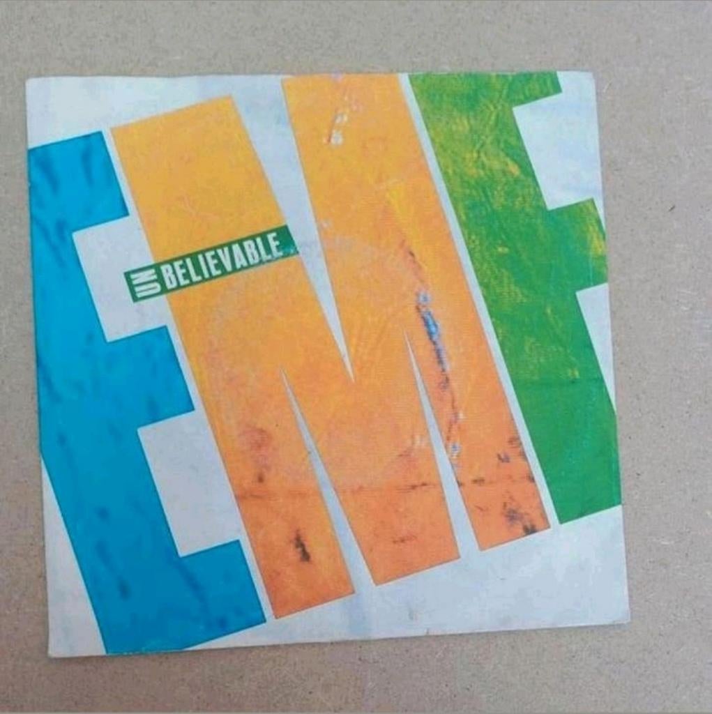 EMF - Unbelievable, Gebruikt, 1990 - 1999, 7 inch, Single