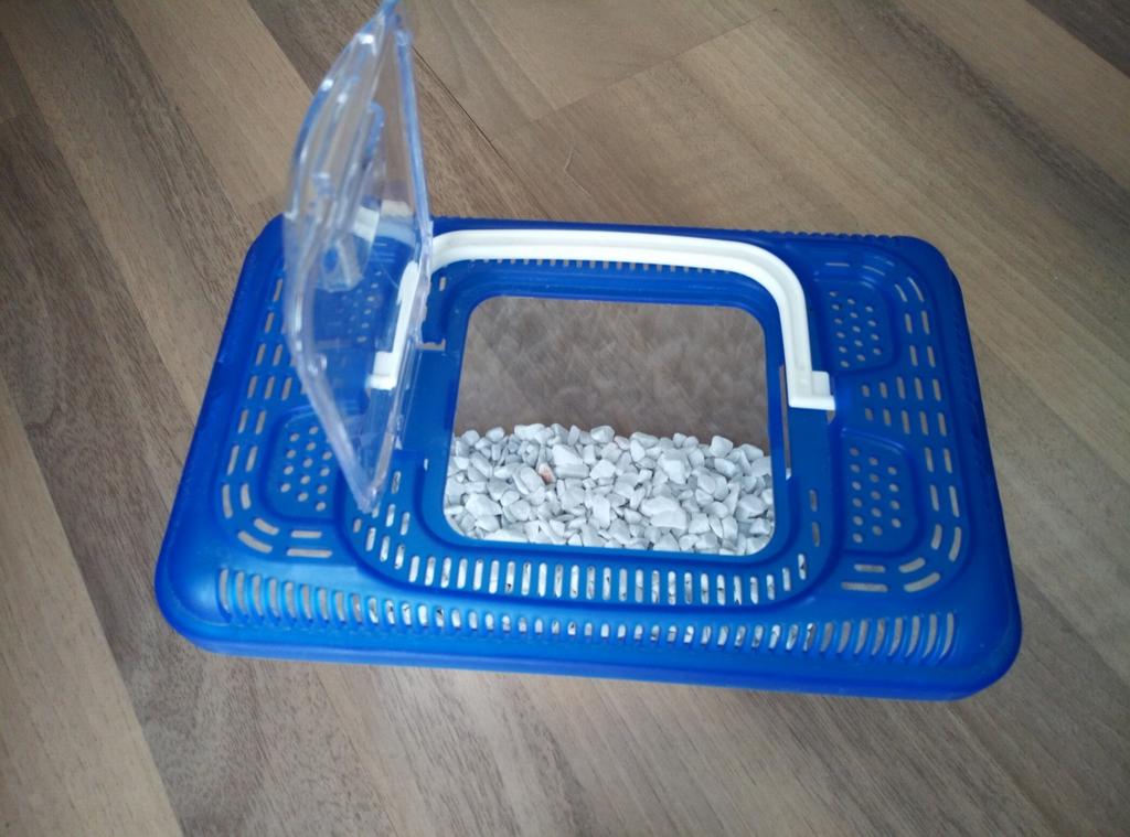plastic mini aquarium / transportbak, Dieren en Toebehoren, Vissen | Aquaria en Toebehoren, Vissenkom, Nieuw, Overige merken, Ophalen of Verzenden