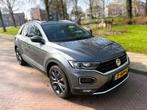 Mooie VW T-Roc 2.0 TSI 190pk 4Motion 7-DSG 2018 Indium Grey, Automaat, 15 km/l, Euro 6, 1984 cc