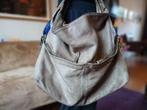 Fred de la Bretoniere grote leren tas taupe, Sieraden, Tassen en Uiterlijk, Tassen | Damestassen, Ophalen of Verzenden, Gebruikt