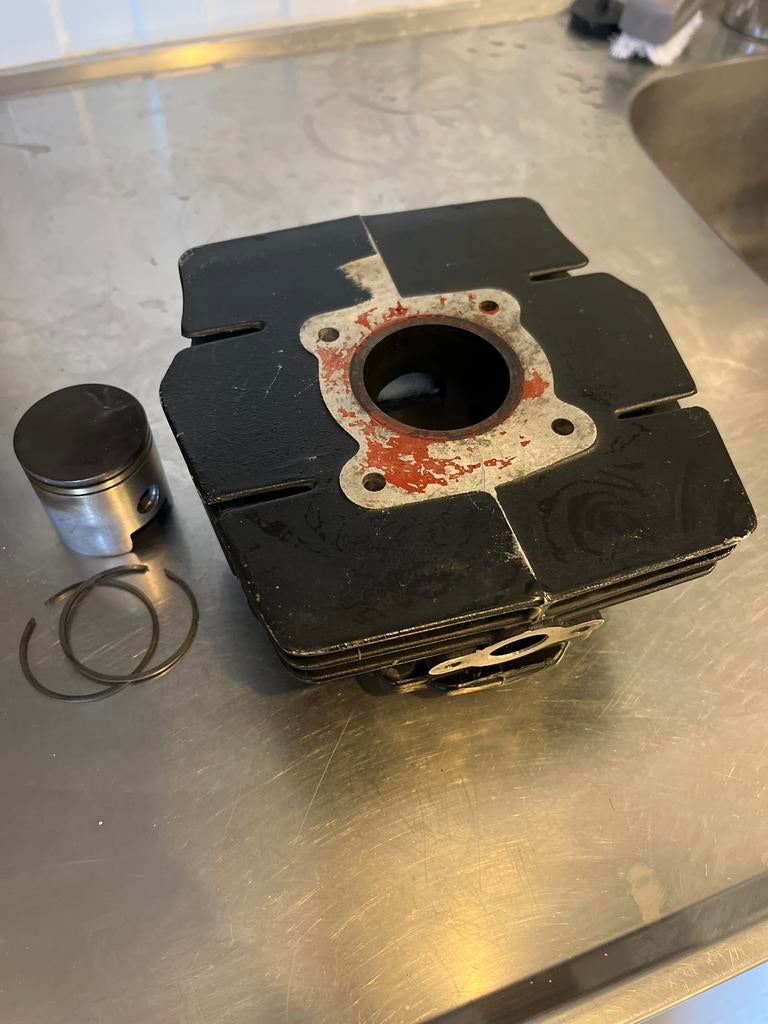 70cc aluminium cilinder Suzuki TSX TSX50/TS50X, Ophalen, Gebruikt, Cilinder