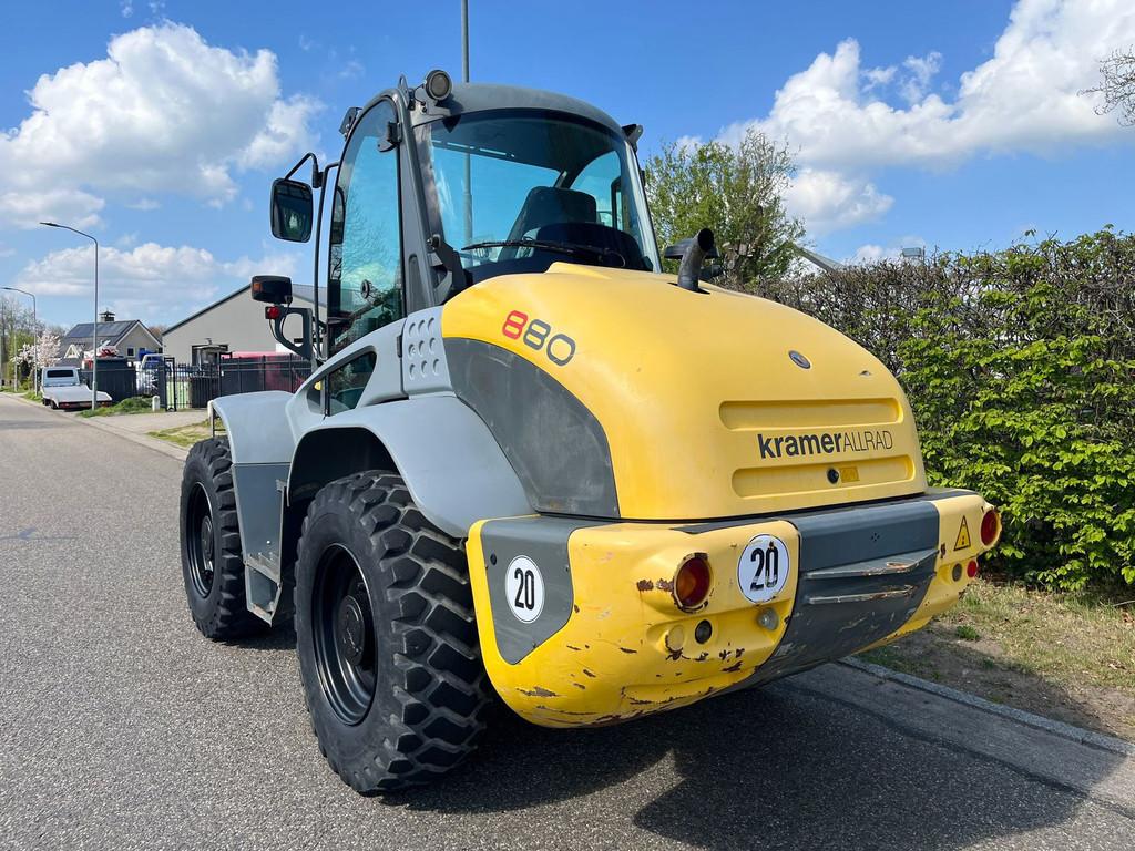 Kramer Allrad 345 Shovel / 880, Gebruikt, Overige brandstoffen, Origineel Nederlands, Bedrijf