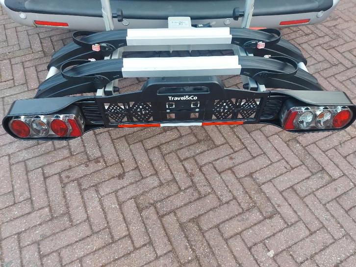 Mooie ANWB Travel en Co Touring 2 fietsdrager voor 2 e-bikes, Auto diversen, Fietsendragers, Zo goed als nieuw, Trekhaakdrager