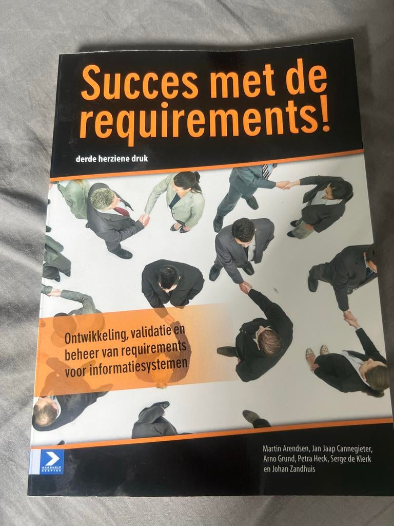 Succes met de requirements! derde herziene druk, Boeken, Ophalen of Verzenden, Gelezen, Software