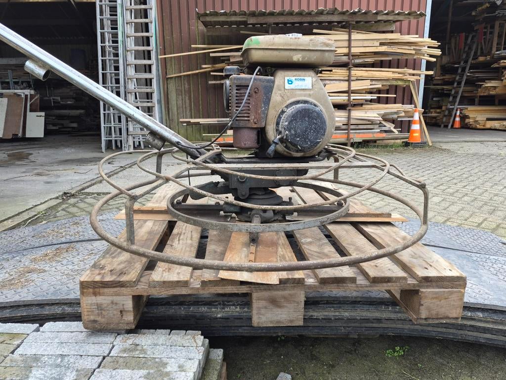 Vlindermachine 1200mm voor afwerken beton, Ophalen