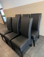 Stoelen (6) zwart, Ophalen, Zo goed als nieuw, Zwart, Vijf, Zes of meer stoelen