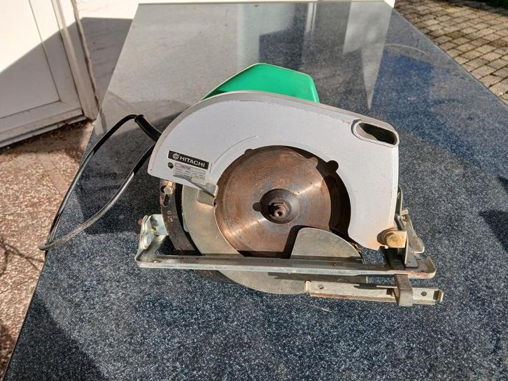 Hitachi Cirkelzaag - Gebruikt, Doe-het-zelf en Verbouw, Gereedschap | Zaagmachines, Gebruikt, Cirkelzaag, 600 tot 1200 watt, 70 mm of meer