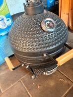 Patton Kamado BBQ 13 inch – compleet met hoes & pizzasteen, Tuin en Terras, Houtskoolbarbecues, Ophalen, Gebruikt, Met accessoires