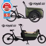 Royal Cargo Bike elektrische bakfiets Nederlandse bakfietsen, Overige merken, 4 kinderen of meer, Huif, Nieuw
