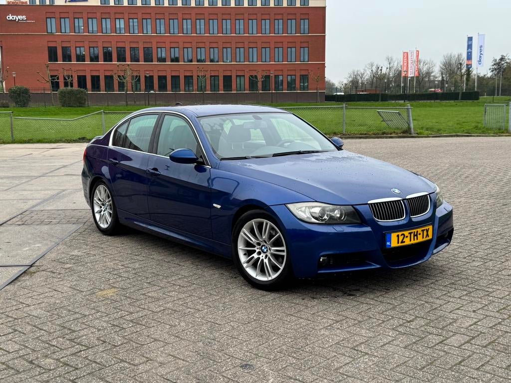 BMW E90 3-Serie 2.0 I 318 2006 M Sport Blauw Alcantara, Auto's, Achterwielaandrijving, 4 cilinders, 129 pk, Blauw