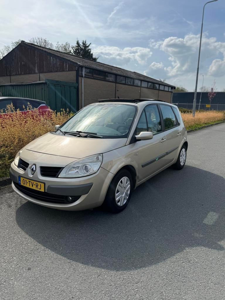 Renault Scénic 1.6 16V 82KW 2007 Beige, Auto's, 4 cilinders, Beige, Origineel Nederlands, Bedrijf