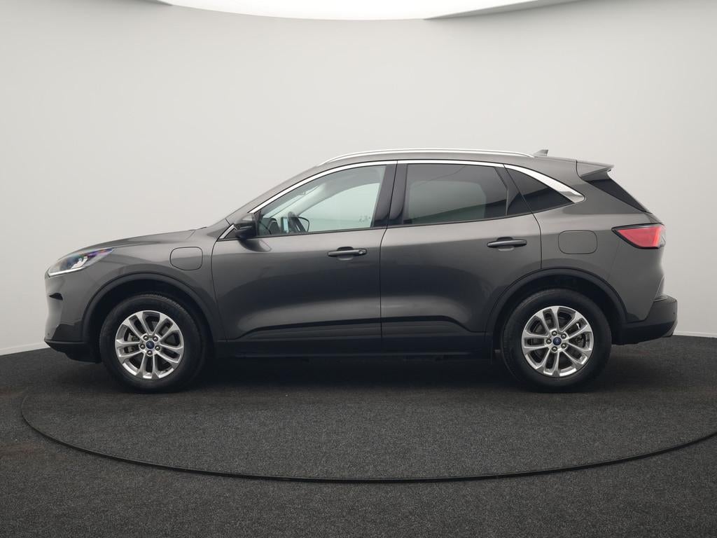 Ford Kuga 2.5 Titanium PHEV 225pk Dealer O.H. | Trekhaak Afn, Auto's, Ford, Stof, Gebruikt, Zwart, 4 cilinders