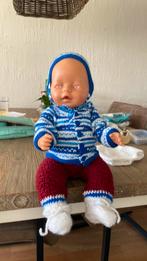 Vestje broekje mutsje slofjes v d babyborn, Ophalen of Verzenden, Zo goed als nieuw, Babypop