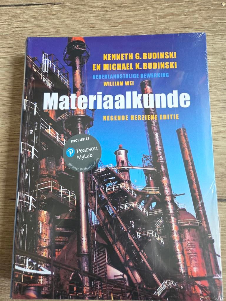 Materiaalkunde Negende Editie - Nieuw in verpakking, Boeken, Studieboeken en Cursussen, Ophalen of Verzenden