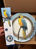 Heinen Delfs Blauw papegaai mandela bord, Ophalen of Verzenden