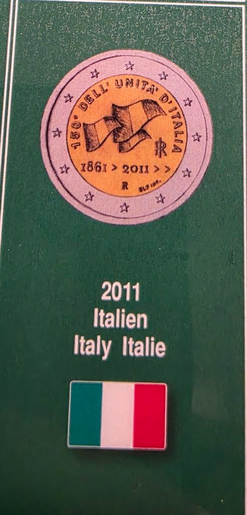 2 euro Italië 2011, Postzegels en Munten, Munten | Europa | Euromunten, Ophalen of Verzenden, Italië, 2 euro