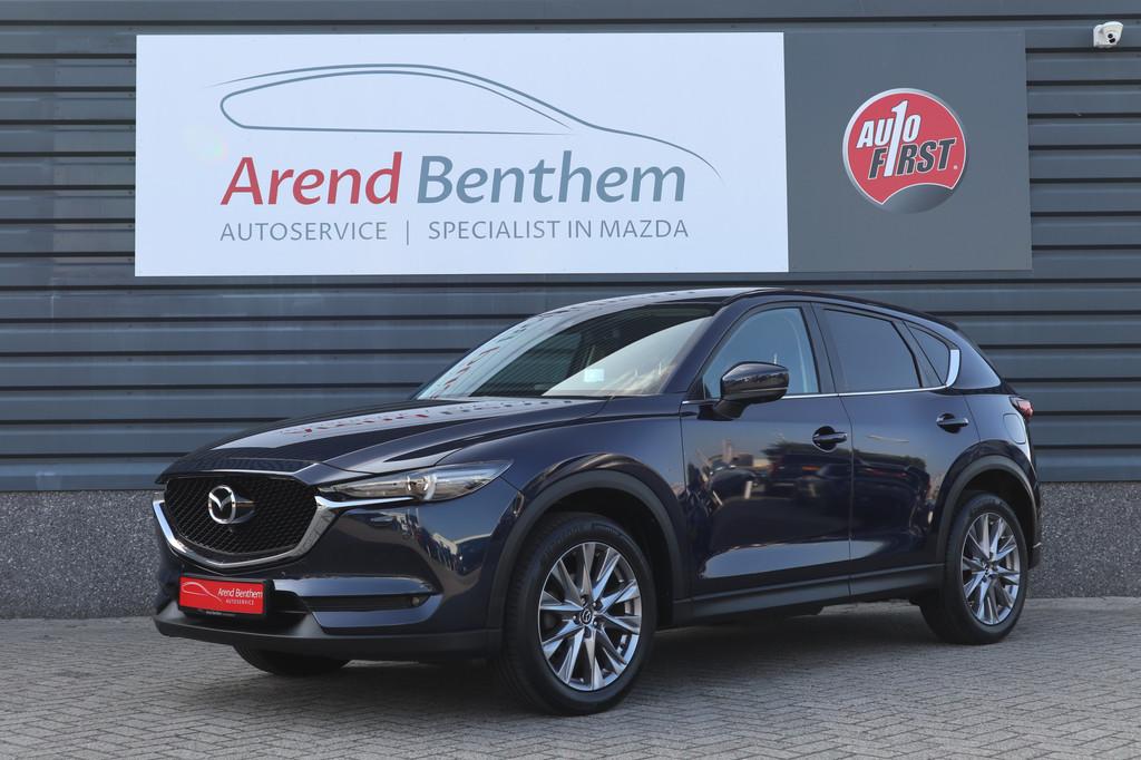 Mazda CX-5 2.0 SkyActiv-G 165 Sport Selected Automaat / Trek, Gebruikt, 4 cilinders, Blauw, Origineel Nederlands