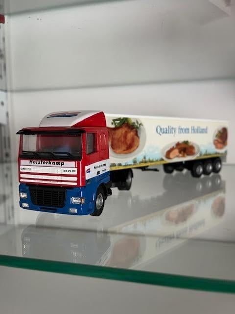 Lion Toys, DAF-95, fa. Heisterkamp -Oldenzaal, Hobby en Vrije tijd, Modelauto's | 1:50, Ophalen of Verzenden, Nieuw, Bus of Vrachtwagen