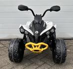 can-am Renegade 12v Quad wit – Rubberband - BT - NIEUW, Kinderen en Baby's, Ophalen of Verzenden, Nieuw