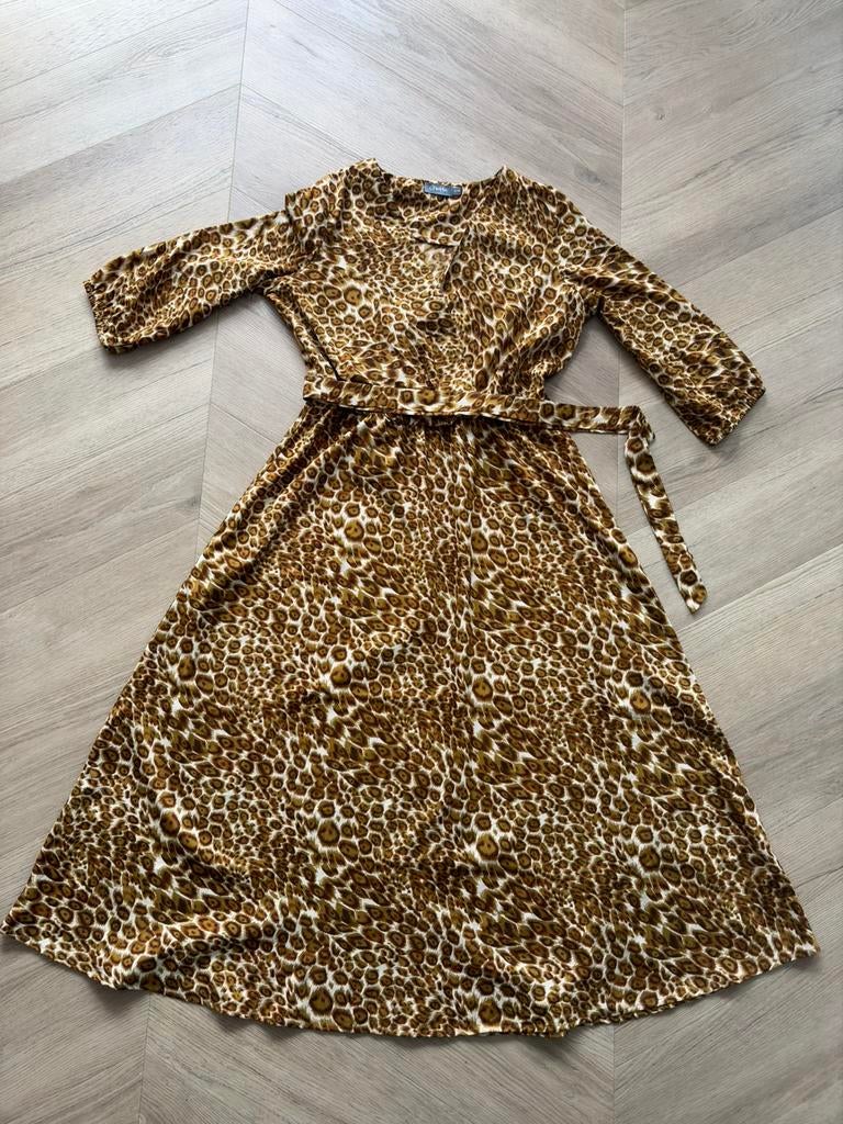 Jurk Geisha, Ophalen of Verzenden, Zo goed als nieuw, Maat 36 (S), Onder de knie