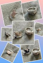 Vogel pin & verstelbare ring zilverkleurig, scherp prijsje !, Verzamelen, Speldjes, Pins en Buttons, Ophalen of Verzenden, Nieuw