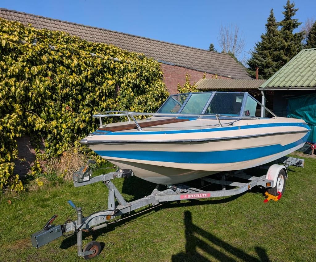 Glastron ssv-173 incl trailer!, Watersport en Boten, Speedboten, Ophalen, Gebruikt, Binnenboordmotor, 120 tot 200 pk