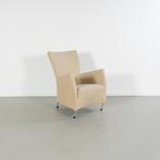 2x Montis Windy Fauteuil Beige Stof - Staal, Niet ingevuld, Niet ingevuld, 75 tot 100 cm, Ophalen of Verzenden