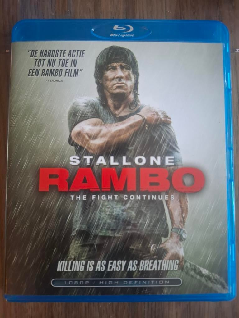 Rambo stallone blu-ray, Ophalen of Verzenden, Zo goed als nieuw