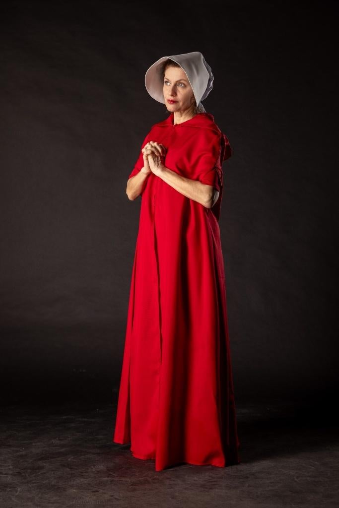 The Handmaid's Tale kostuum, merk Fyasa, Kleding | Dames, Carnaval, Fyasa, Ophalen of Verzenden, Zo goed als nieuw