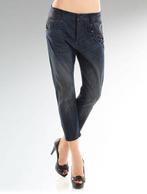 Guess Jaqueline jeans met zwarte pailletten 28 zgan, Guess, Blauw, Nieuw, Ophalen of Verzenden