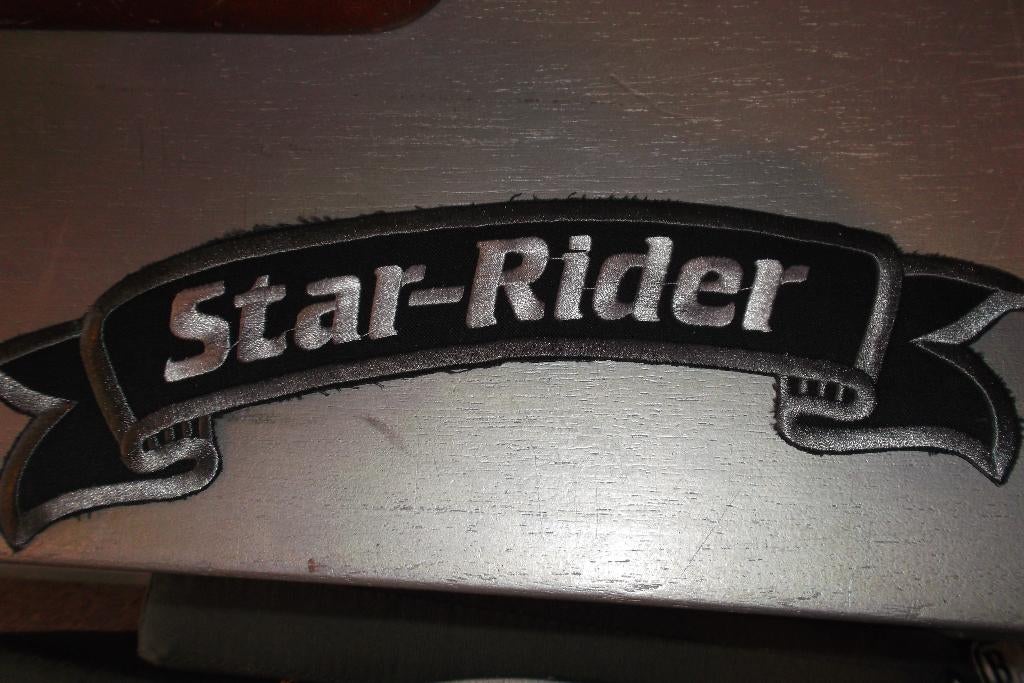 Yamaha Star Rider Rocker opnaai embleem, Motoren, Overige typen, Dames, Yamaha, Ophalen of Verzenden