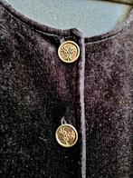 Unieke vintage lange trachten gothic bloemenjurk, Maat 38/40 (M), Zwart, Ophalen of Verzenden, Zo goed als nieuw