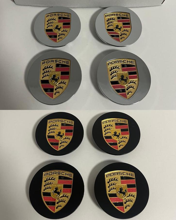 Nieuwe Porsche naafdoppen / wieldoppen – 76mm nieuw in doos, Auto diversen, Wieldoppen, Nieuw, Ophalen of Verzenden