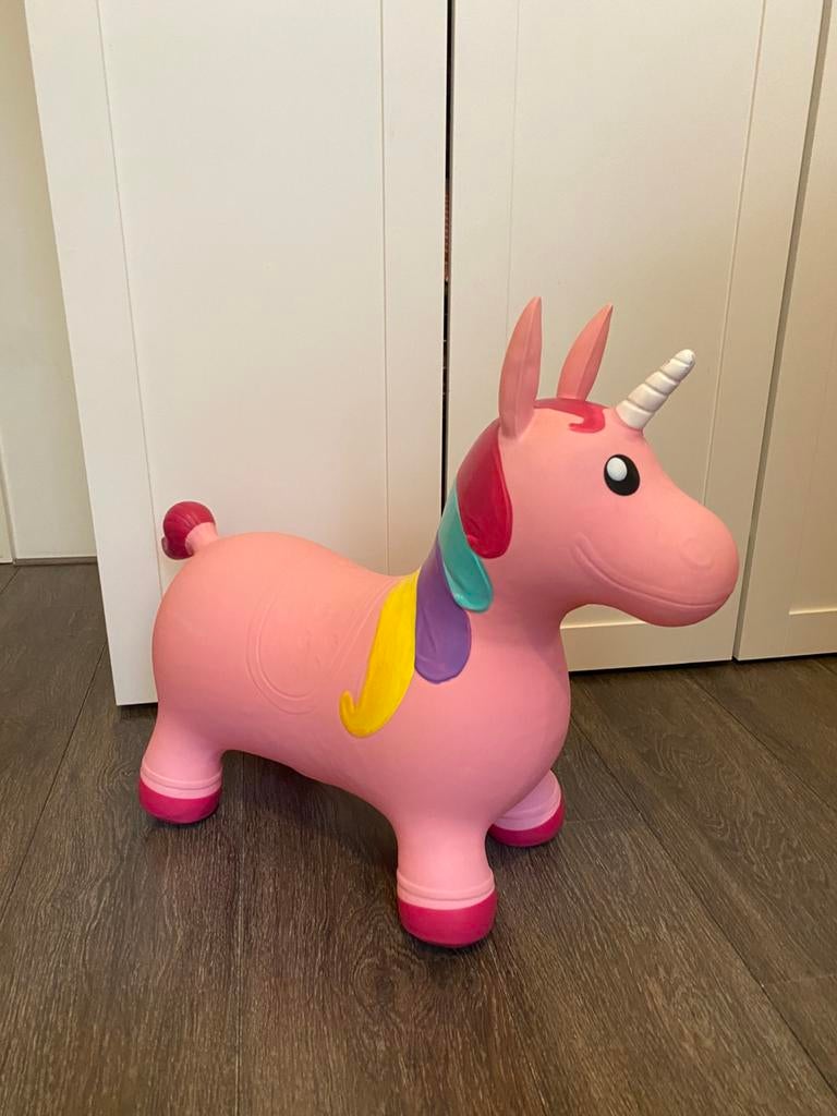 Bouncy Unicorn Paard, Ophalen of Verzenden, Zo goed als nieuw