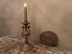 Antieke(kantelbare) kandelaar, Ophalen of Verzenden, Koper of Brons