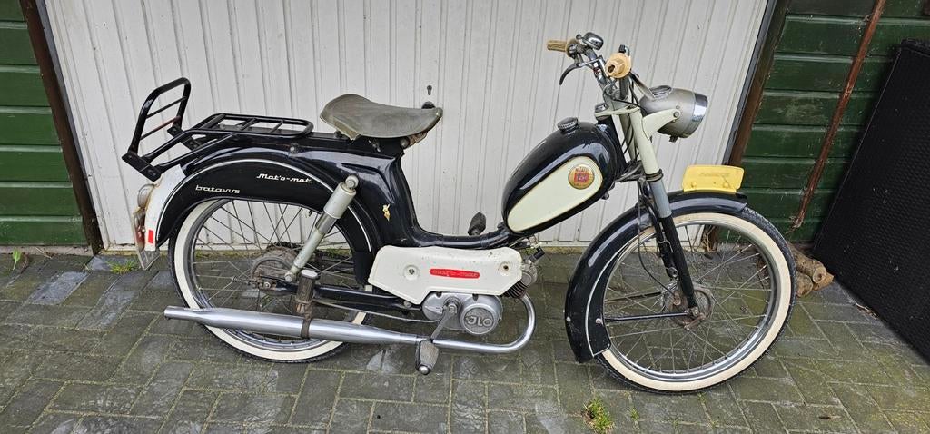 Batavus Mot o mat met JLO blok, Ophalen