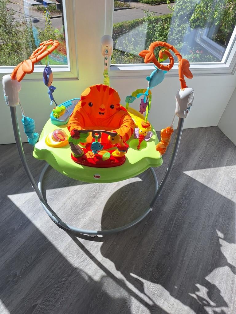 Fisher-price baby gym bounce, Ophalen of Verzenden, Zo goed als nieuw, Speelset