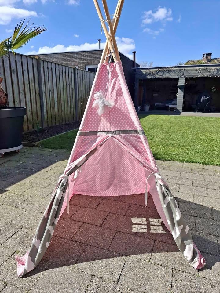 Leuke Tipi Speeltent, Ophalen, Gebruikt