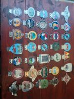 Morgan carbadges 35 stuks, Ophalen, Zo goed als nieuw, Algemeen