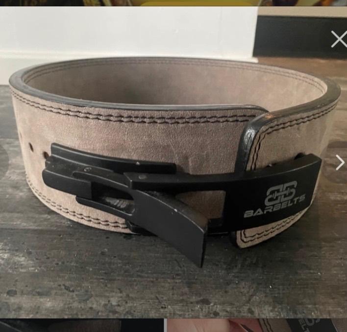 Barbel lifting belt, Ophalen of Verzenden, Zo goed als nieuw