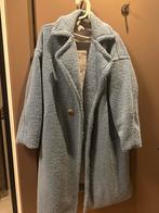 Blauwe teddy coat - Maat L, Ophalen of Verzenden, Zo goed als nieuw, Maat 42/44 (L), Blauw