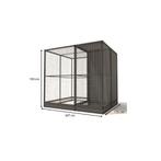 Konijnenren Evi met sluis, nachthok en morsrand model 2, Dieren en Toebehoren, Katten-accessoires, Ophalen of Verzenden, Nieuw