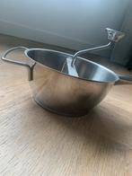 RVS Passeerzeef / Zeefmolen voor fruit en groenten, Ophalen, Zo goed als nieuw