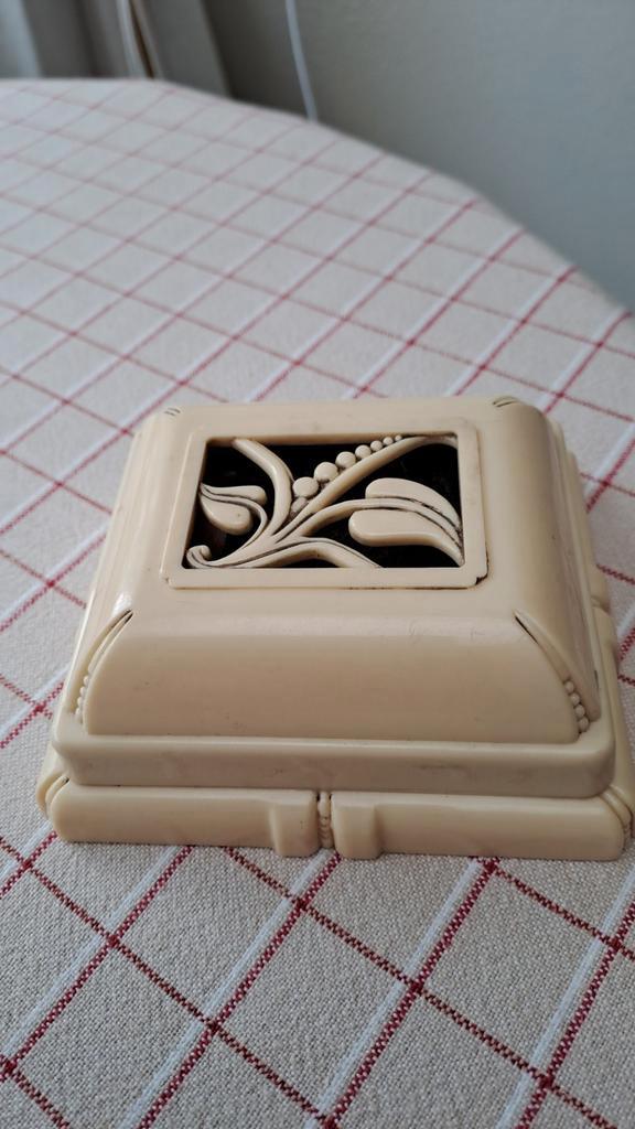 PONTIAC ANTIEK HORLOGEDOOSJE ART DECO STIJL OM  1930/1940, Antiek en Kunst, Curiosa en Brocante, Verzenden