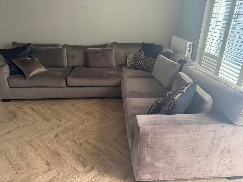 Bank erik custer style, Ophalen, Hoekbank, 300 cm of meer, 75 tot 100 cm